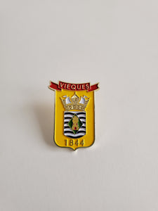 Pin del escudo de Vieques