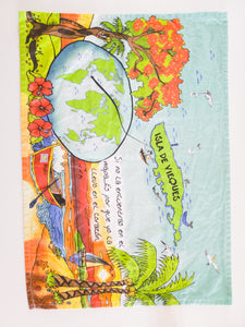 Toalla de cocina de Vieques 21" x 15"