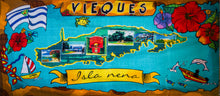 Cargar imagen en el visor de la galería, Toalla playa Vieques Isla Nena 5 x 2.5 pies

