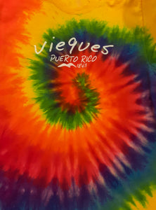 T-shirt psicodélica retro Vieques