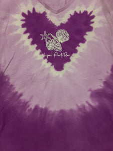 T-shirt mujer con cuello en V, retro, Vieques, Puerto Rico