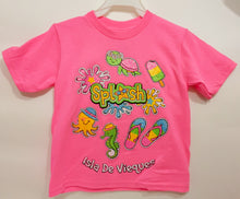 Load image into Gallery viewer, T-shirt niñas, Splash Isla Vieques
