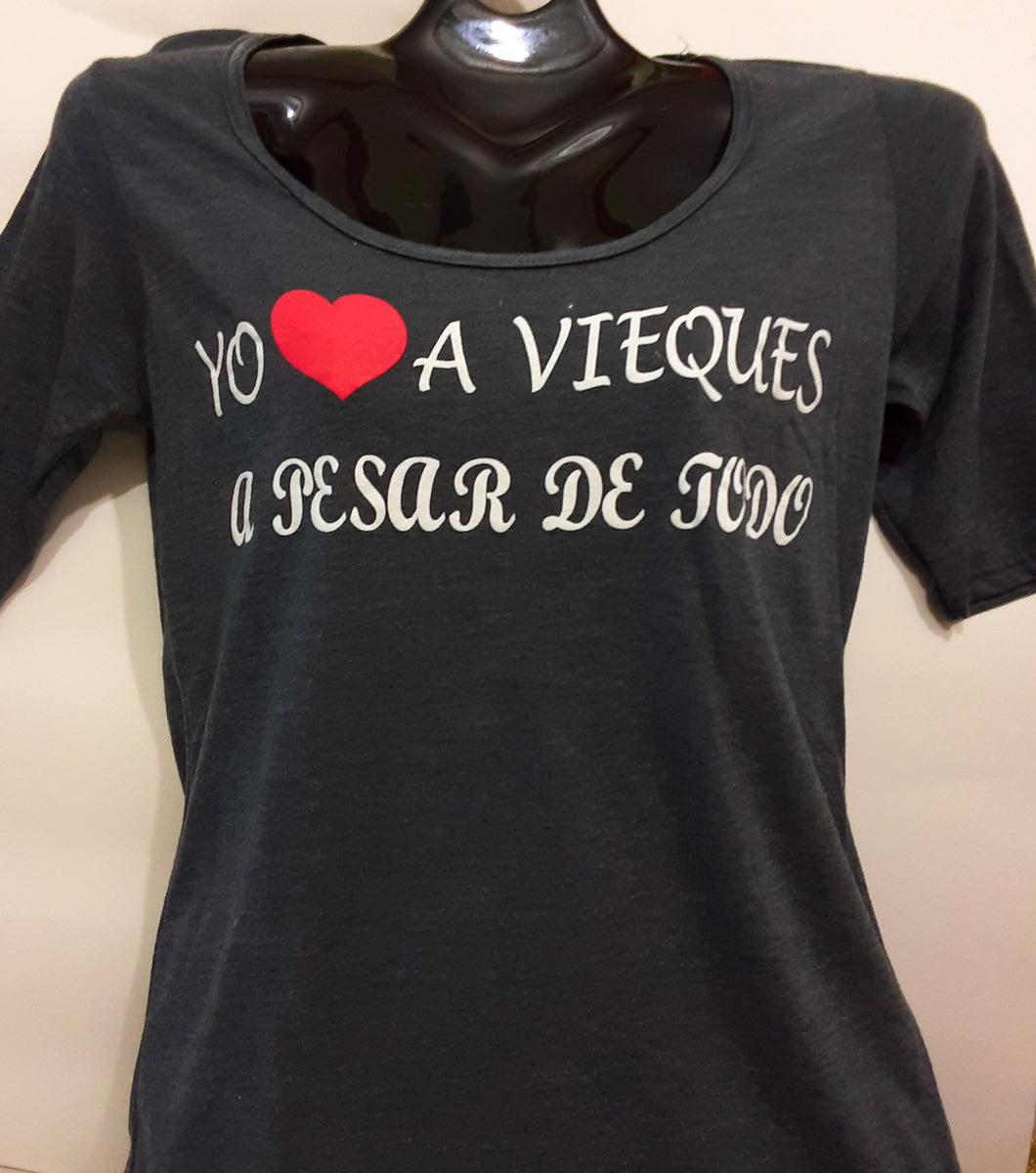 T-shirt mujer de cuello bajito, 